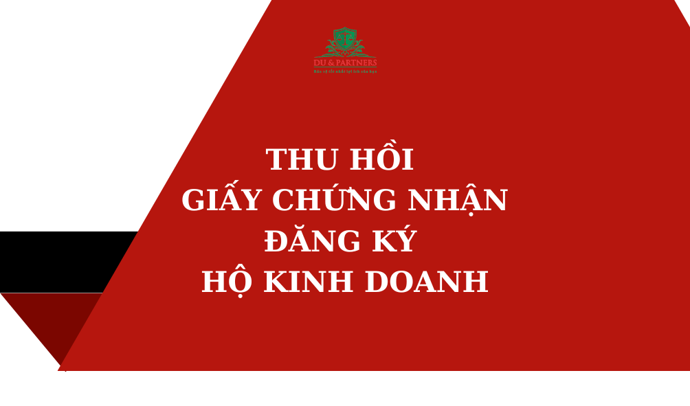 Thu hồi Giấy chứng nhận đăng ký hộ kinh doanh