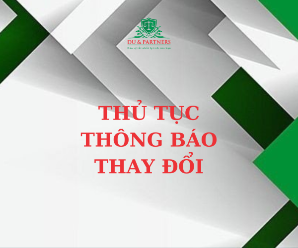 Thông báo thay đổi nội dung đăng ký doanh nghiệp đối với công ty cổ phần