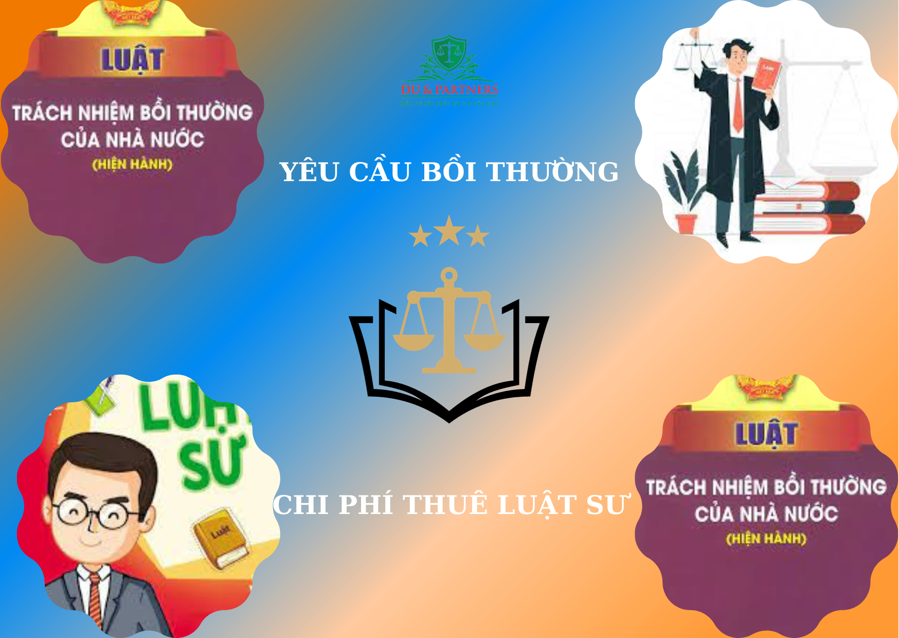 Yêu cầu bồi thường chi phí thuê luật sư
