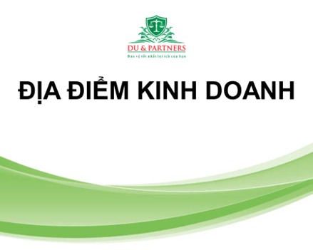 Địa điểm kinh doanh