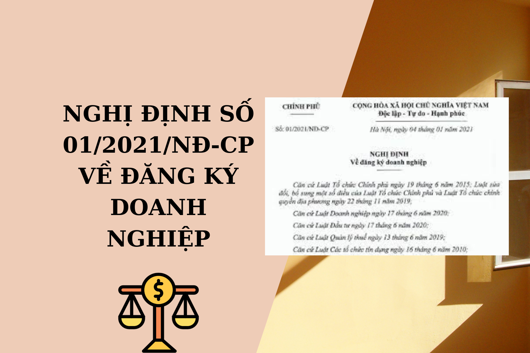 Nghị định 01/2021/NĐ-CP về đăng ký doanh nghiệp