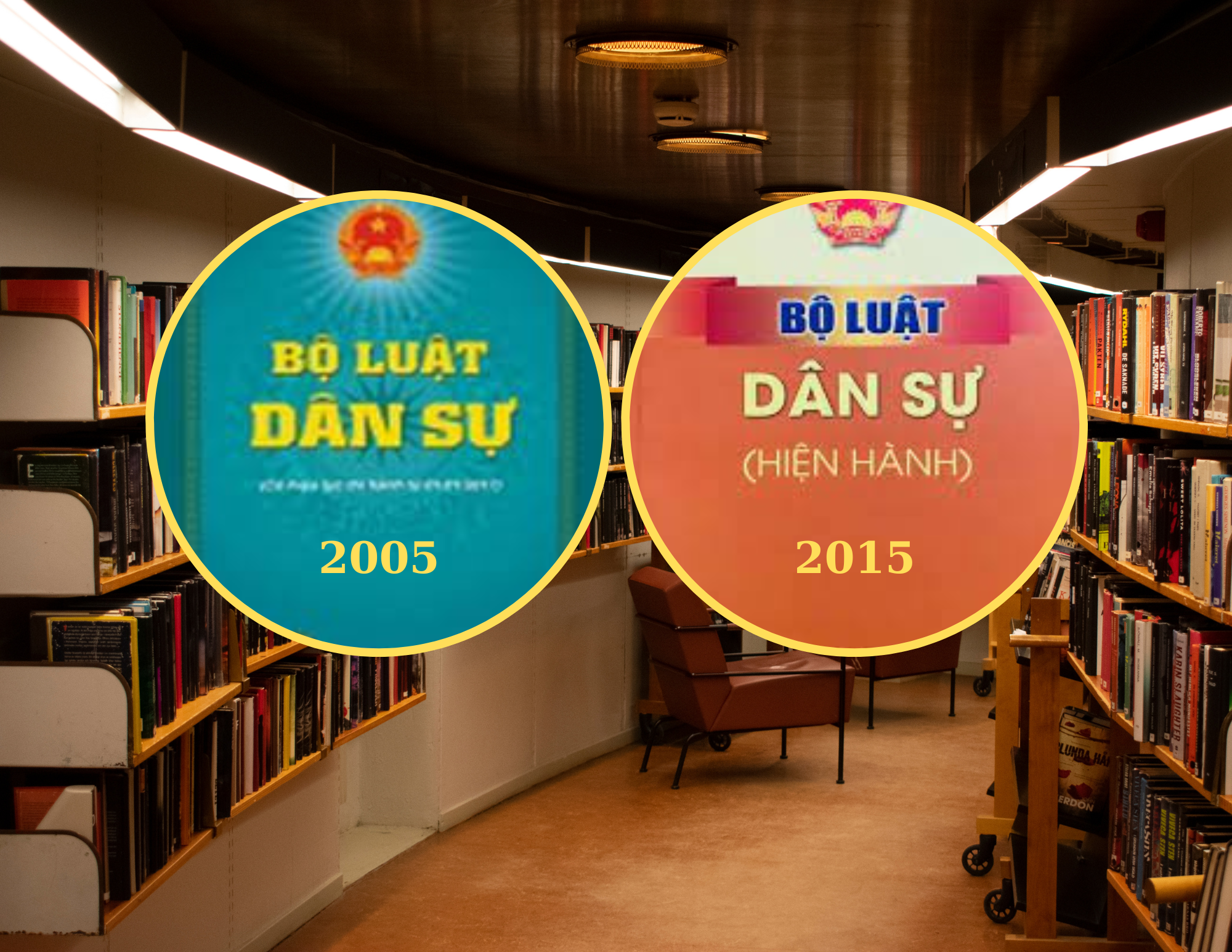 So sánh quy định giữa Bộ luật Dân sự năm 2005 và Bộ luật Dân sự năm 2015